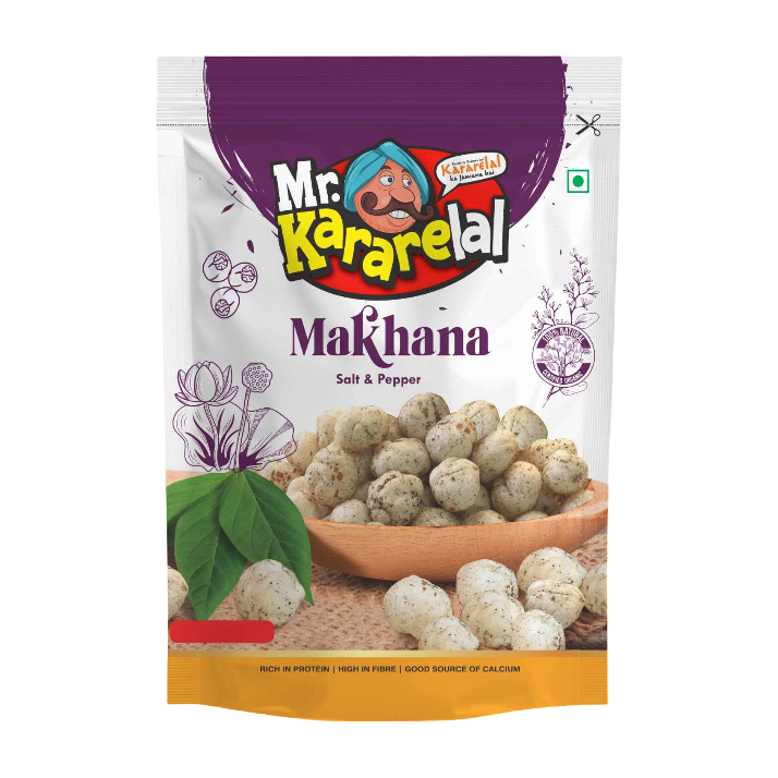 Makhana - Salt & Pepper